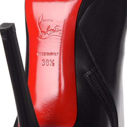 Christian Louboutin Calfskin Botalili 120 Tall Boots 38.5 Black 6 of 8