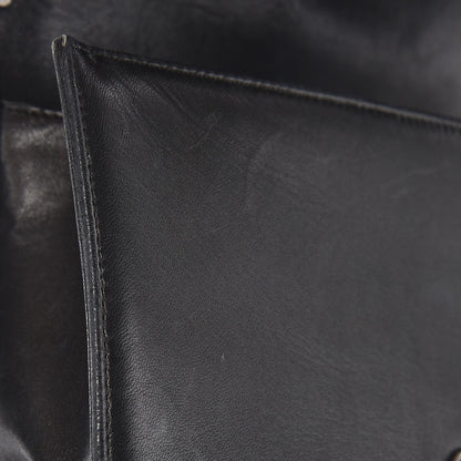 Chanel Calfskin Pleated Medium Boy Flap Black 11 of 11
