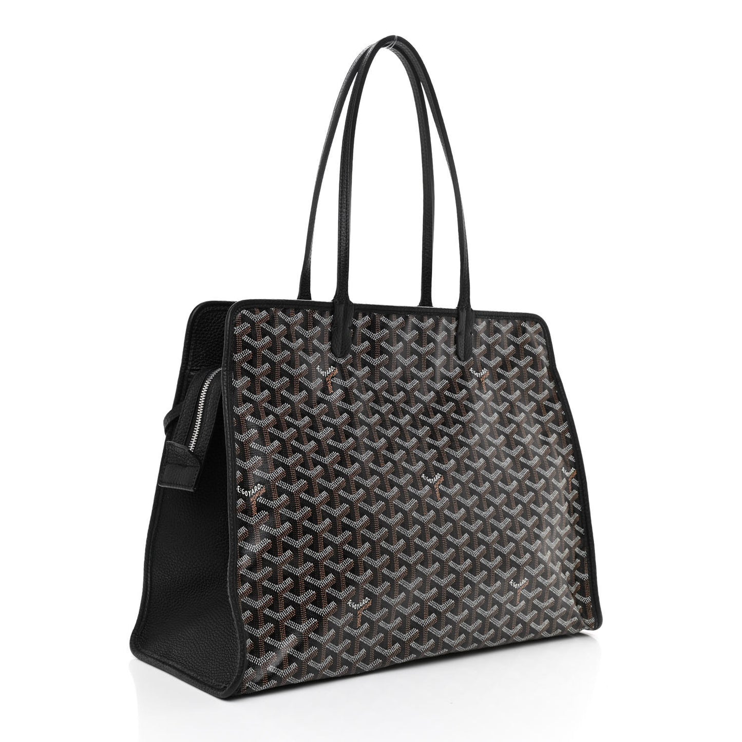 Goyardine Sac Hardy Pet Carrier PM Black