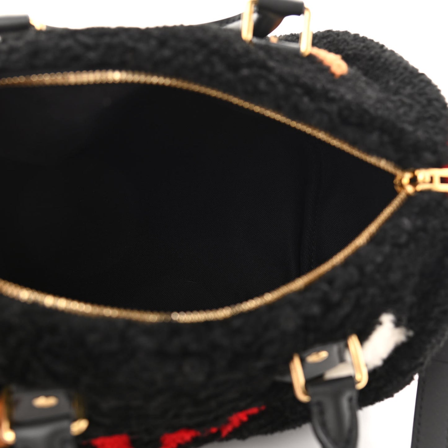 Monogram Teddy Speedy Bandouliere 25 Red