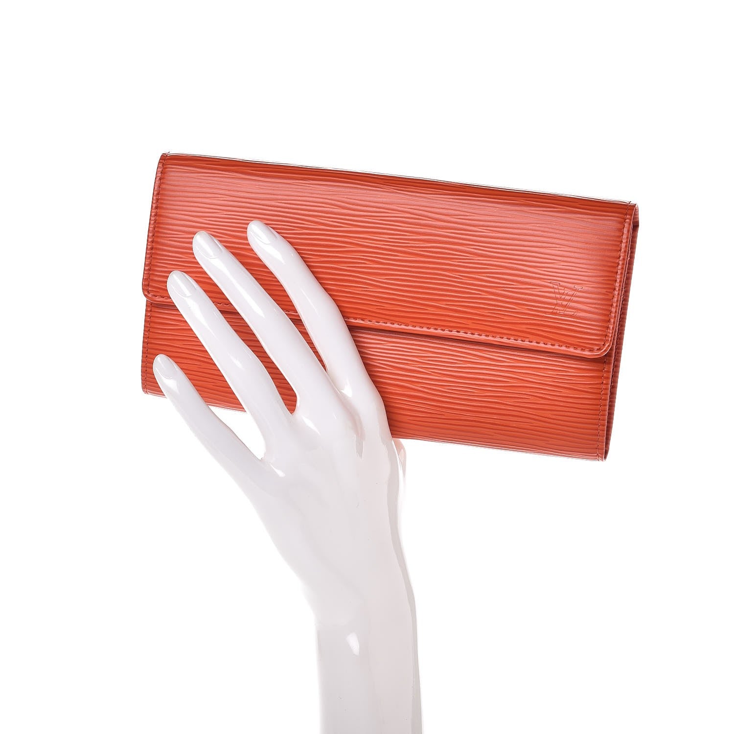 Louis Vuitton Epi Sarah Wallet Piment 2 of 7