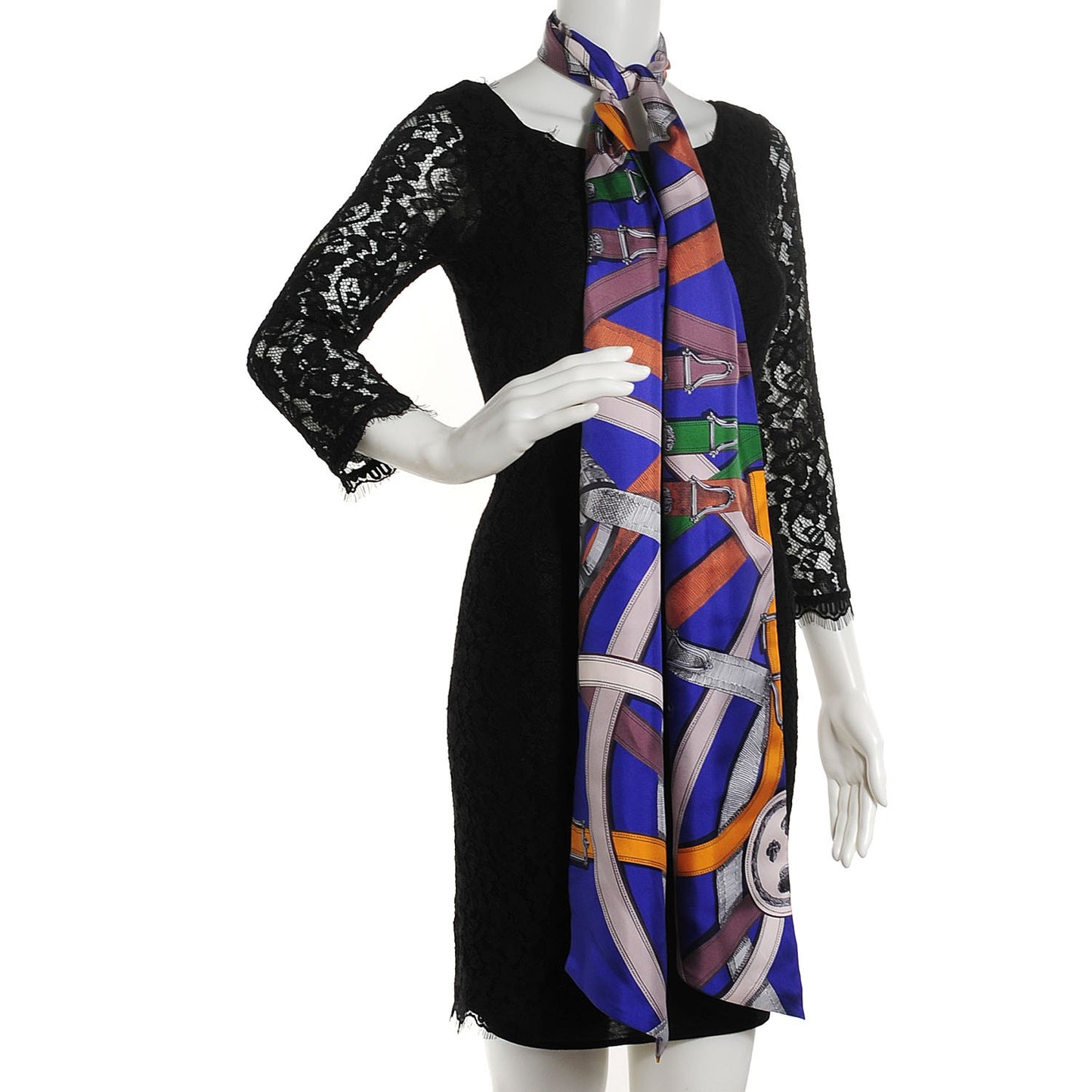 Silk Cavalcadour Maxi Twilly