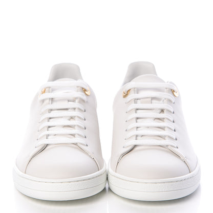 Louis Vuitton Calfskin Frontrow Sneakers 37 White 2 of 8