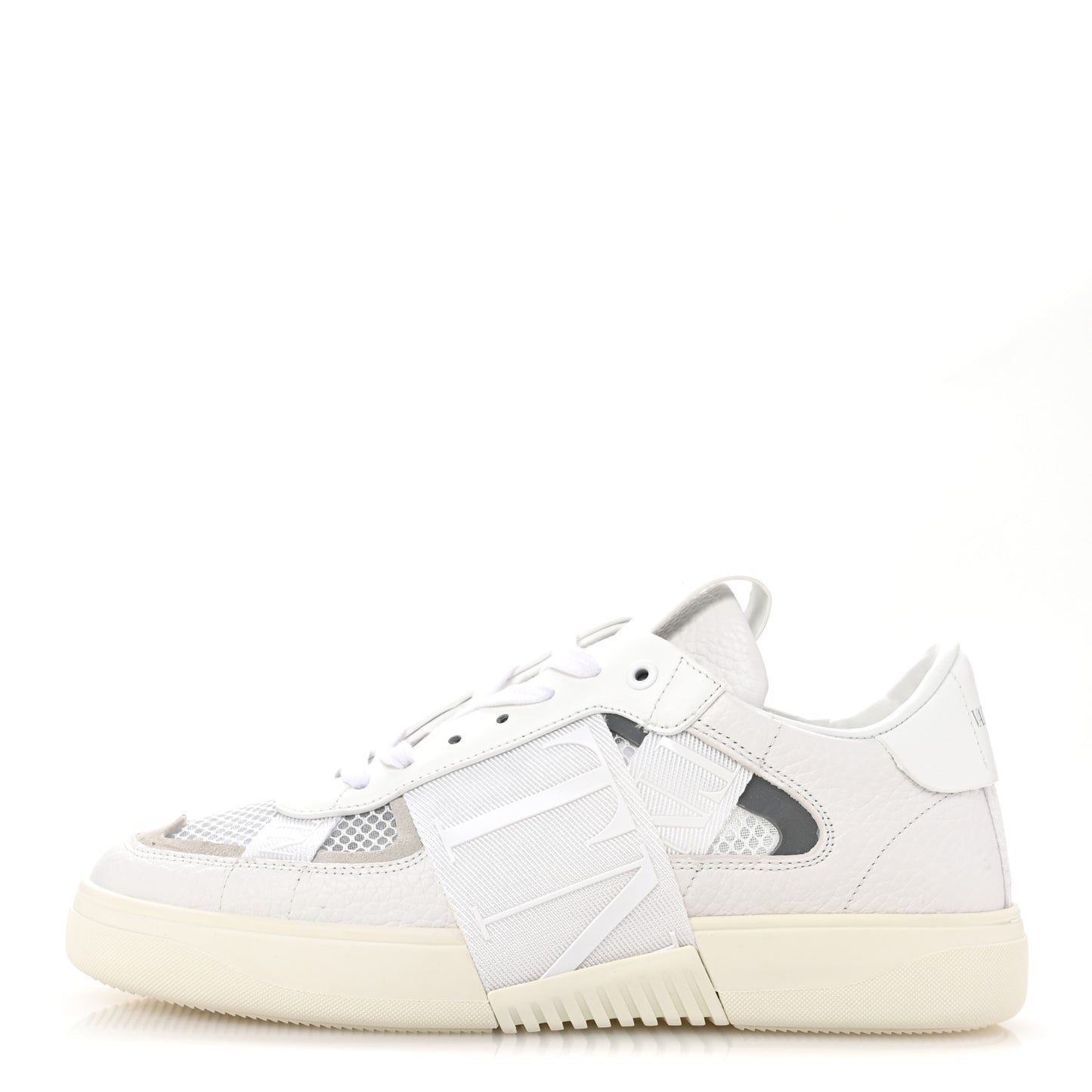 Calfskin Womens VL7N Sneakers 38 White Ice