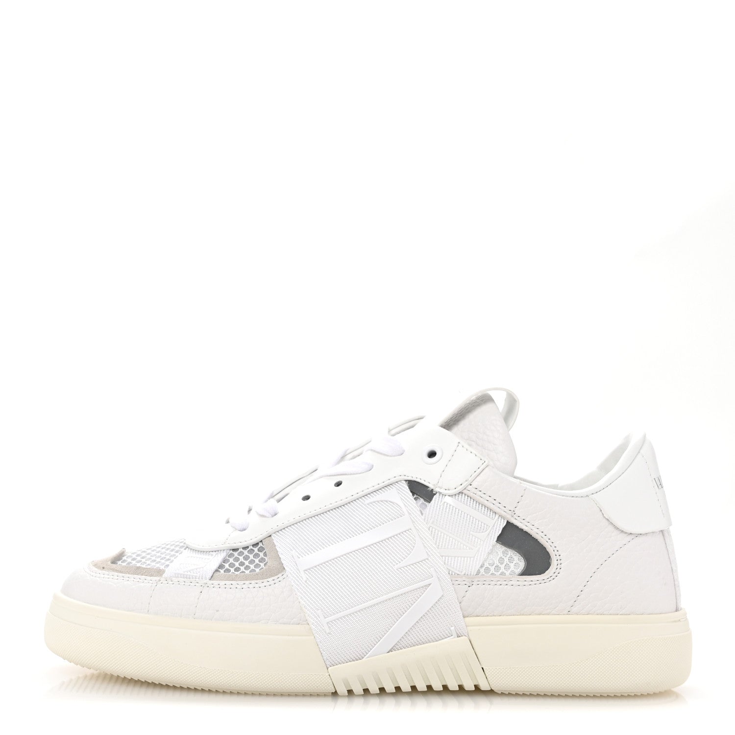 Valentino Garavani Calfskin Womens VL7N Sneakers 38 White Ice 1 of 10