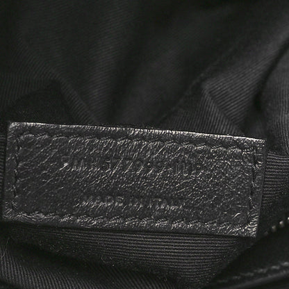 Saint Laurent Crinkled Calfskin Matelasse Monogram Medium Niki Shopper Tote Black 7 of 10