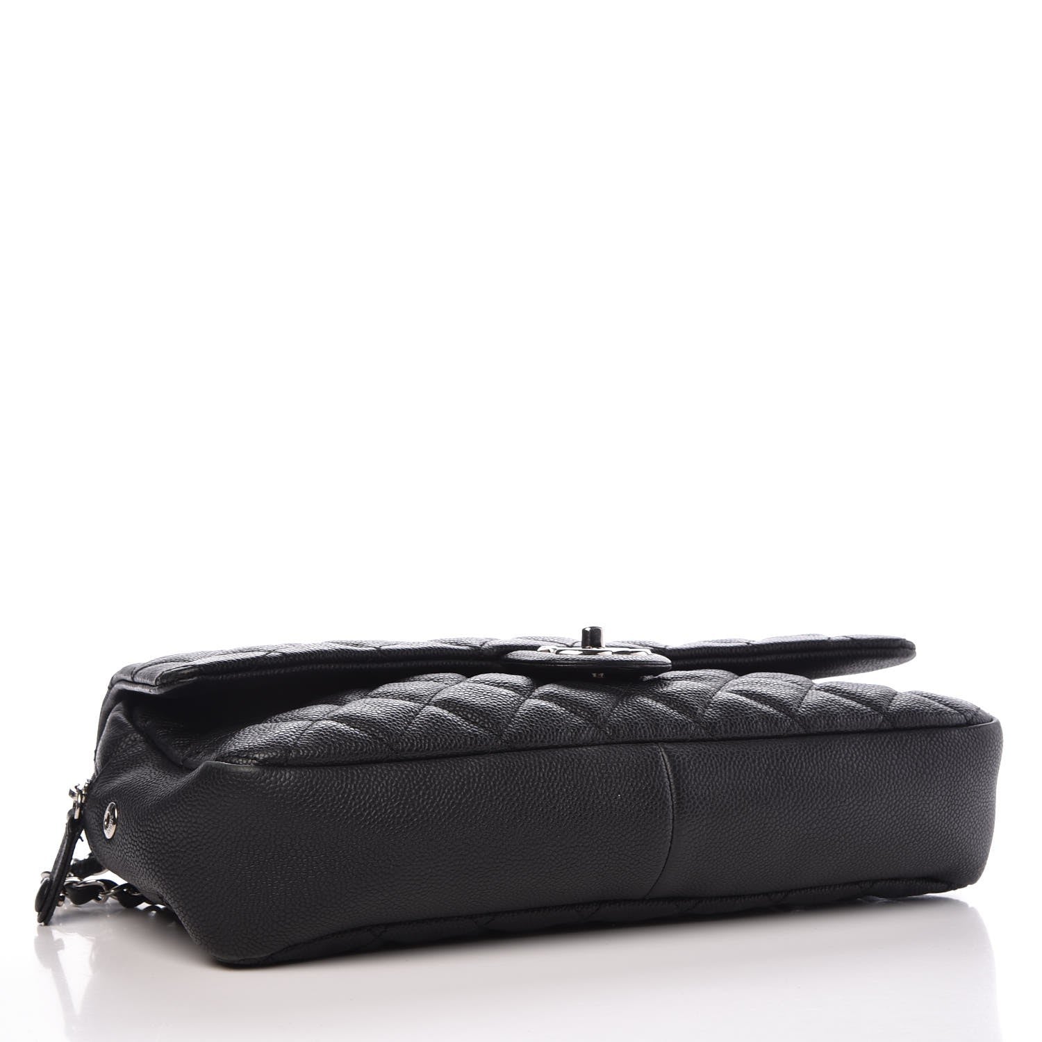 Chanel Caviar Quilted Jumbo Easy Flap Black 4 of 15