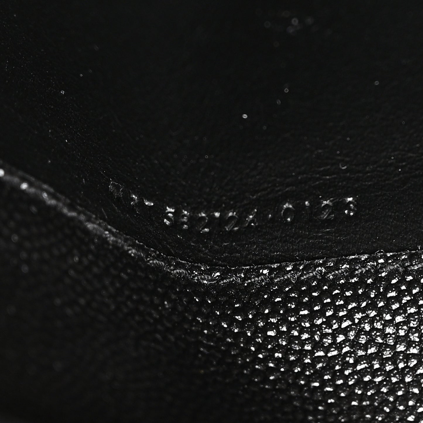 Grain De Poudre Monogram Uptown Wallet Black