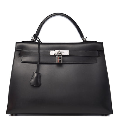 Hermes Chamonix Kelly Sellier 32 Black 1 of 39