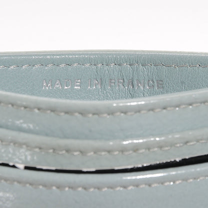 Chanel Patent Credit Card Holder Light Blue 7 of 8
