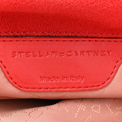 Stella McCartney Shaggy Deer Mini Falabella Shoulder Bag Red 6 of 9