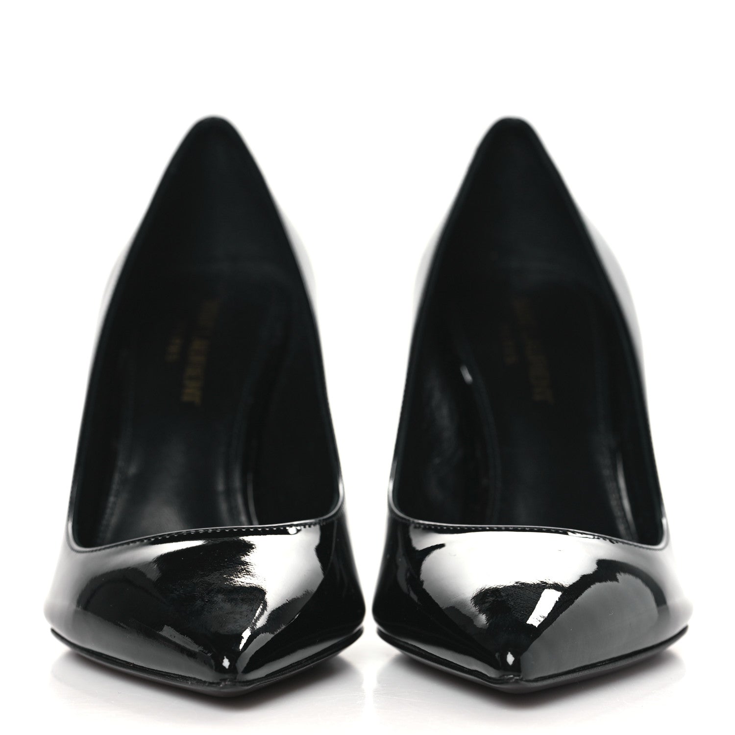 Saint Laurent Patent Opyum 85 Pumps 37 Black 2 of 10