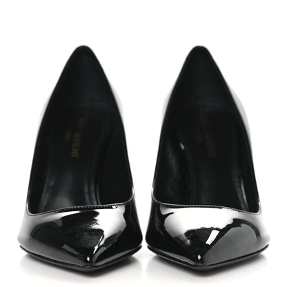 Saint Laurent Patent Opyum 85 Pumps 37 Black 2 of 10