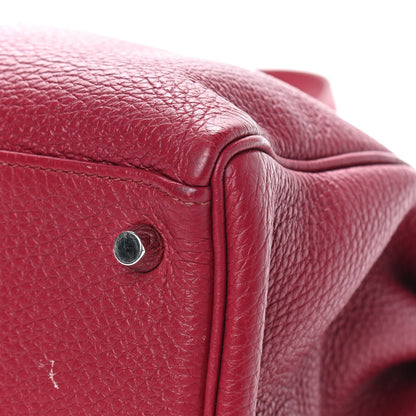 Hermes Togo Kelly Retourne 32 Rubis 18 of 25