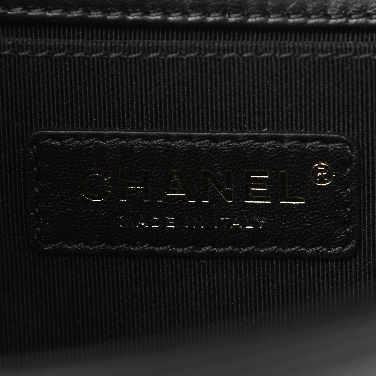 Chanel Lambskin Quilted Medium Boy Flap Black 6 of 12