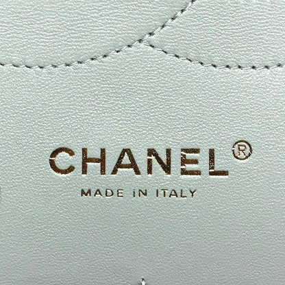 Chanel Caviar Quilted Jumbo Double Flap Dark Green 6 of 11