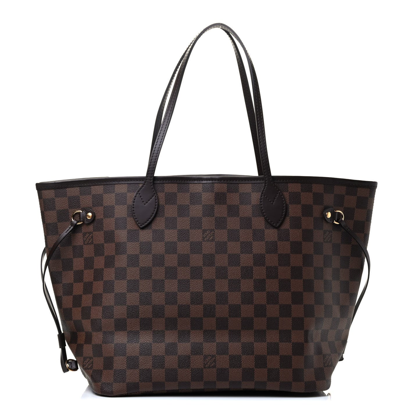 Damier Ebene Neo Neverfull MM Rose Ballerine