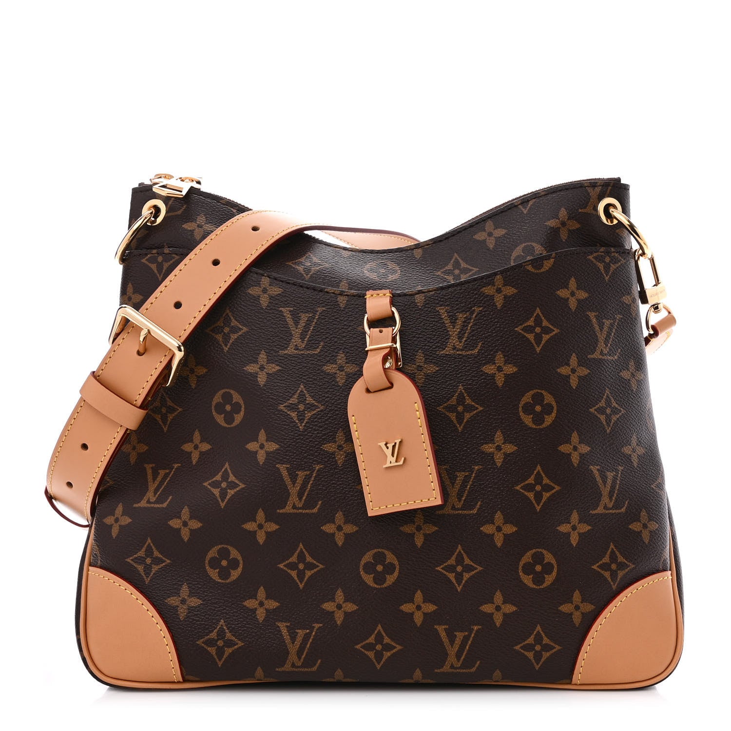 Louis Vuitton Monogram Odeon MM Natural 1 of 9