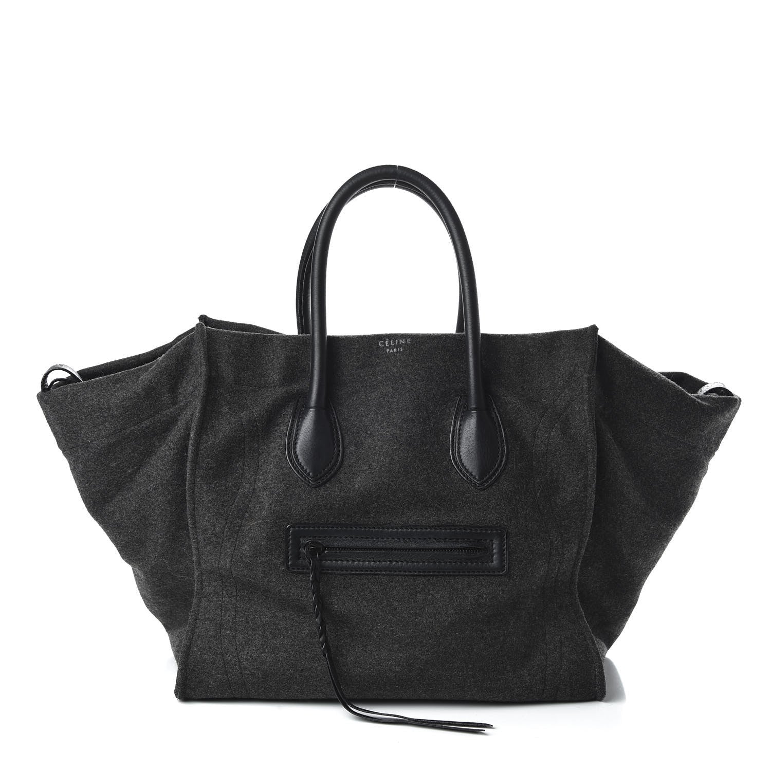 Celine Felt Medium Phantom Luggage Grey 1 of 9