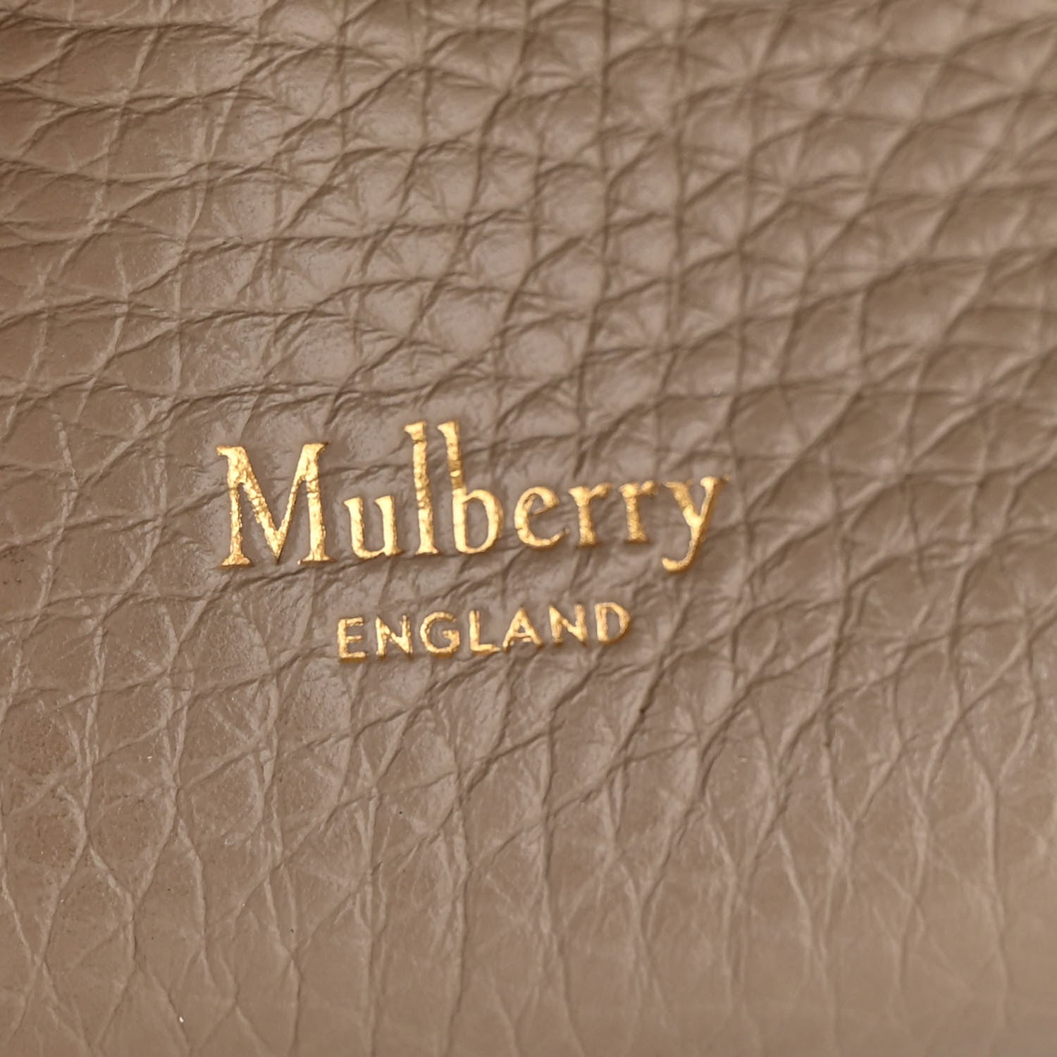 Mulberry Heavy Grain Small Iris Tote Powder Grey Pale Slate 7 of 14