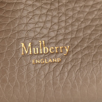 Mulberry Heavy Grain Small Iris Tote Powder Grey Pale Slate 7 of 14