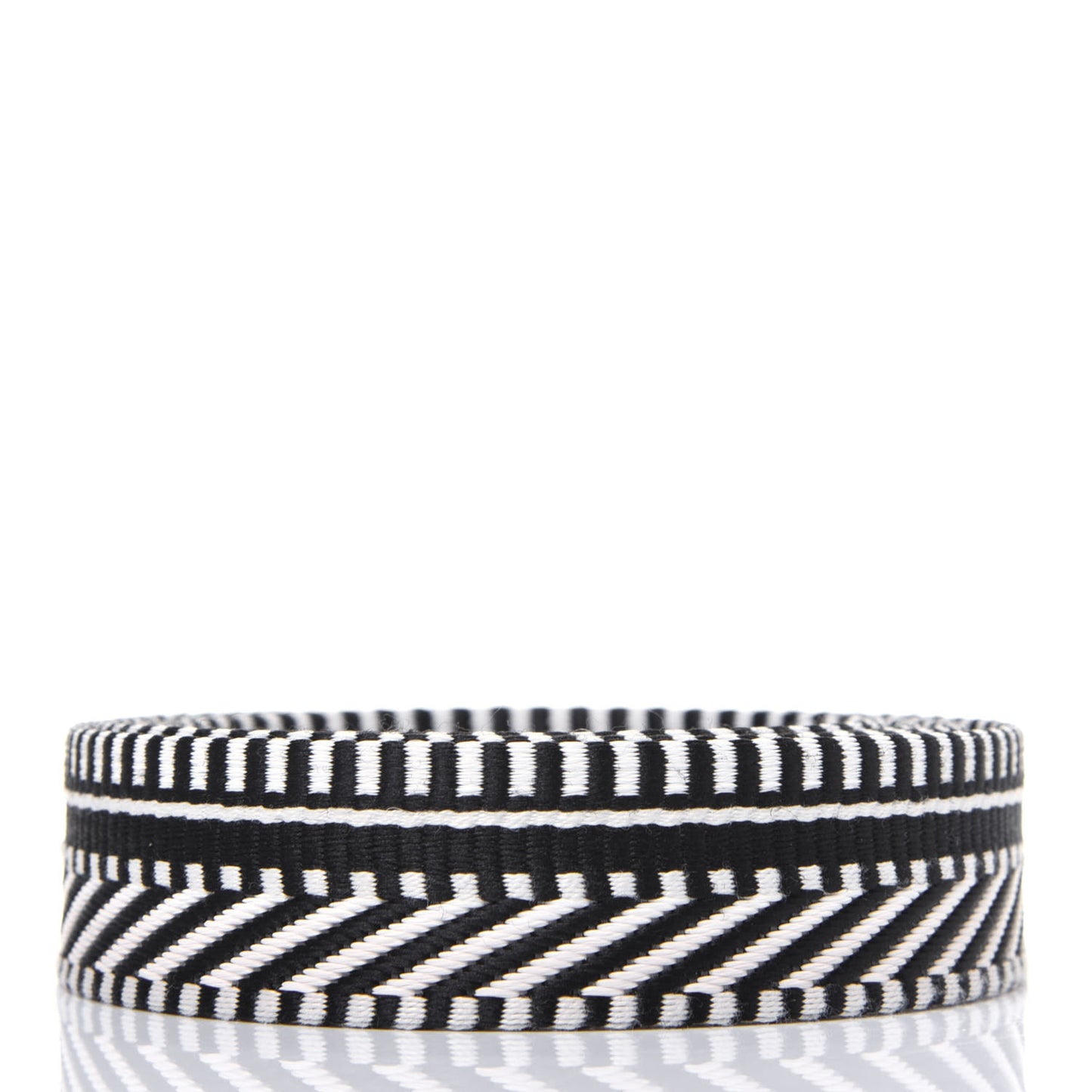Toile Swift 25mm Sangle Cavale Shoulder Strap Black Ecru