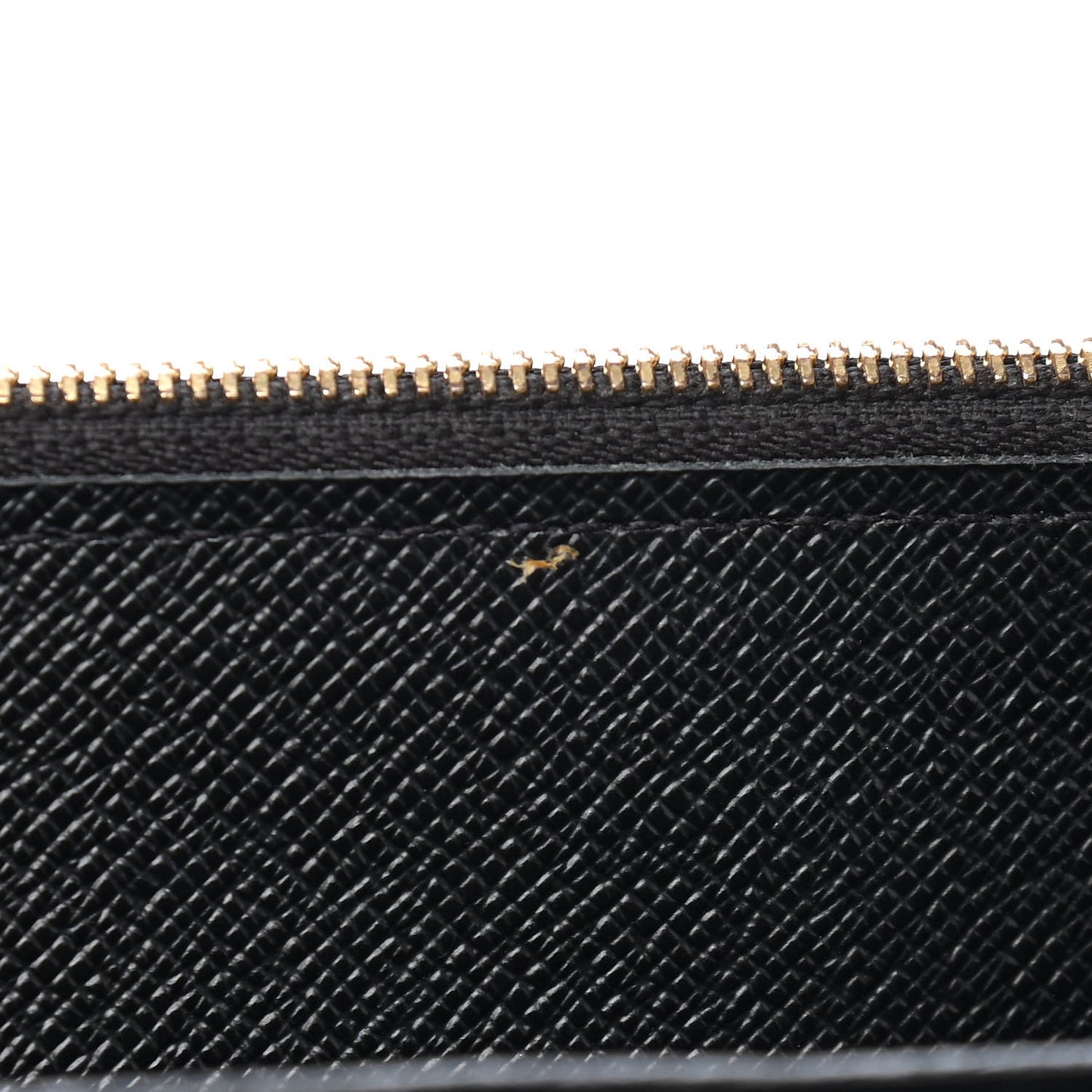 Calfskin Lace Flower Inlay Twist Chain Wallet Navy Black