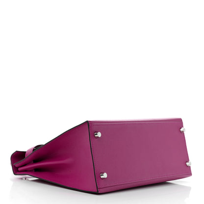 Hermes Epsom Kelly Sellier 28 Rose Pourpre 4 of 14