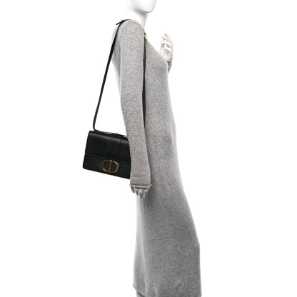 Christian Dior Smooth Calfskin 30 Montaigne Flap Bag Black 2 of 14