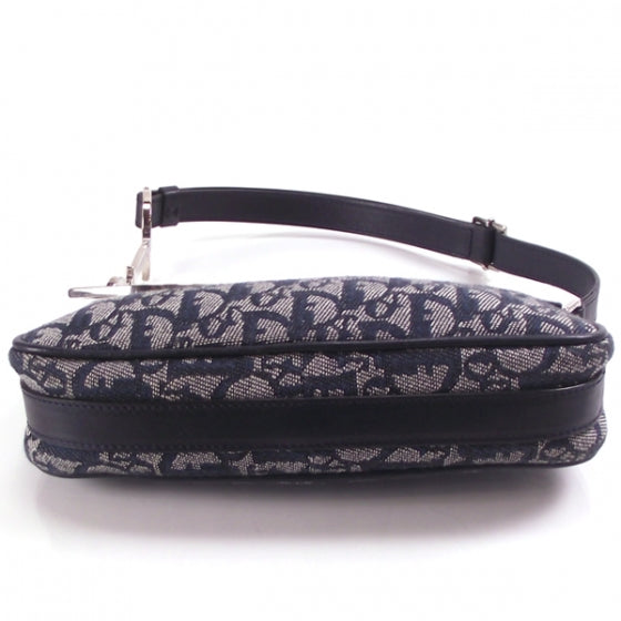 Christian Dior Monogram Pochette Black 4 of 10