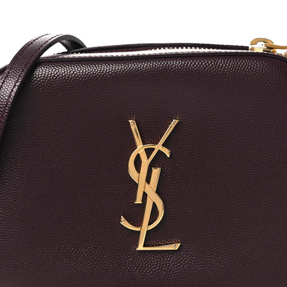Saint Laurent Grain De Poudre Small Classic Monogram Camera Bag Amaranto 7 of 12