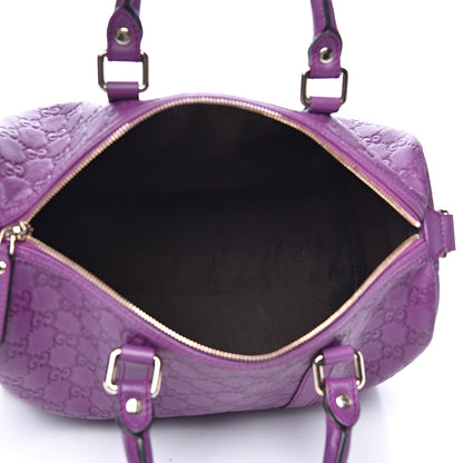 Gucci Guccissima Medium Joy Boston Purple 4 of 15