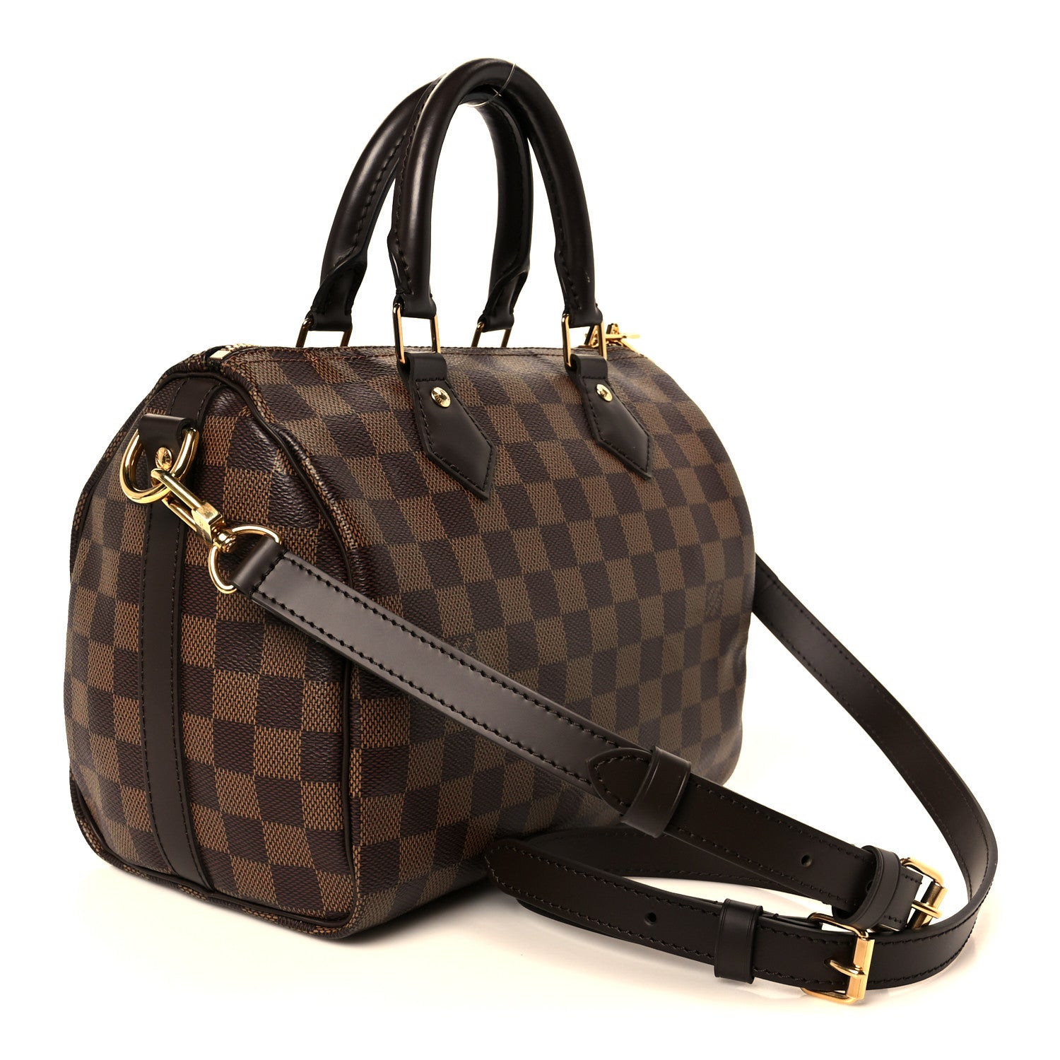 Louis Vuitton Damier Ebene Speedy Bandouliere 25 3 of 12