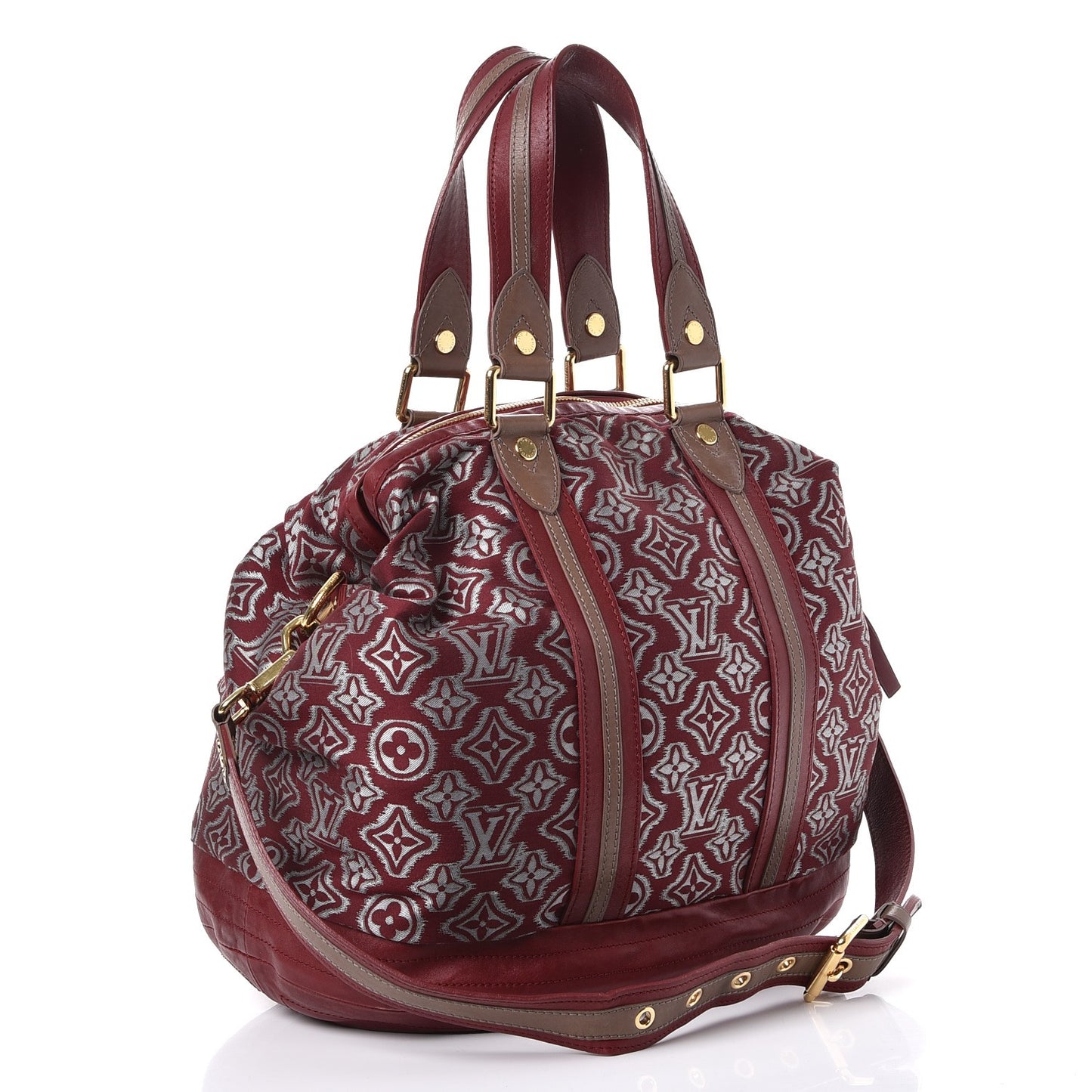 Jacquard Monogram Aviator Bordeaux
