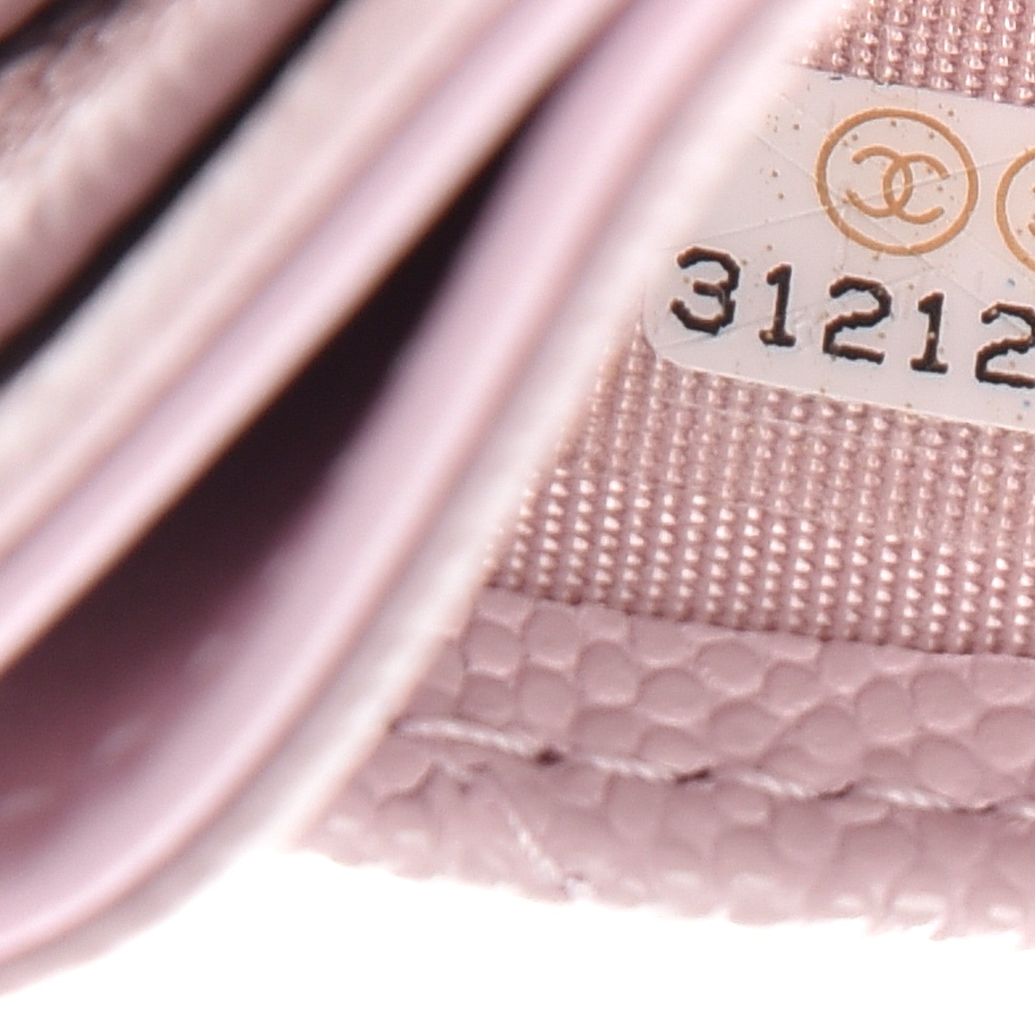 Chanel Caviar Quilted Card Holder Light Pink 7 of 8