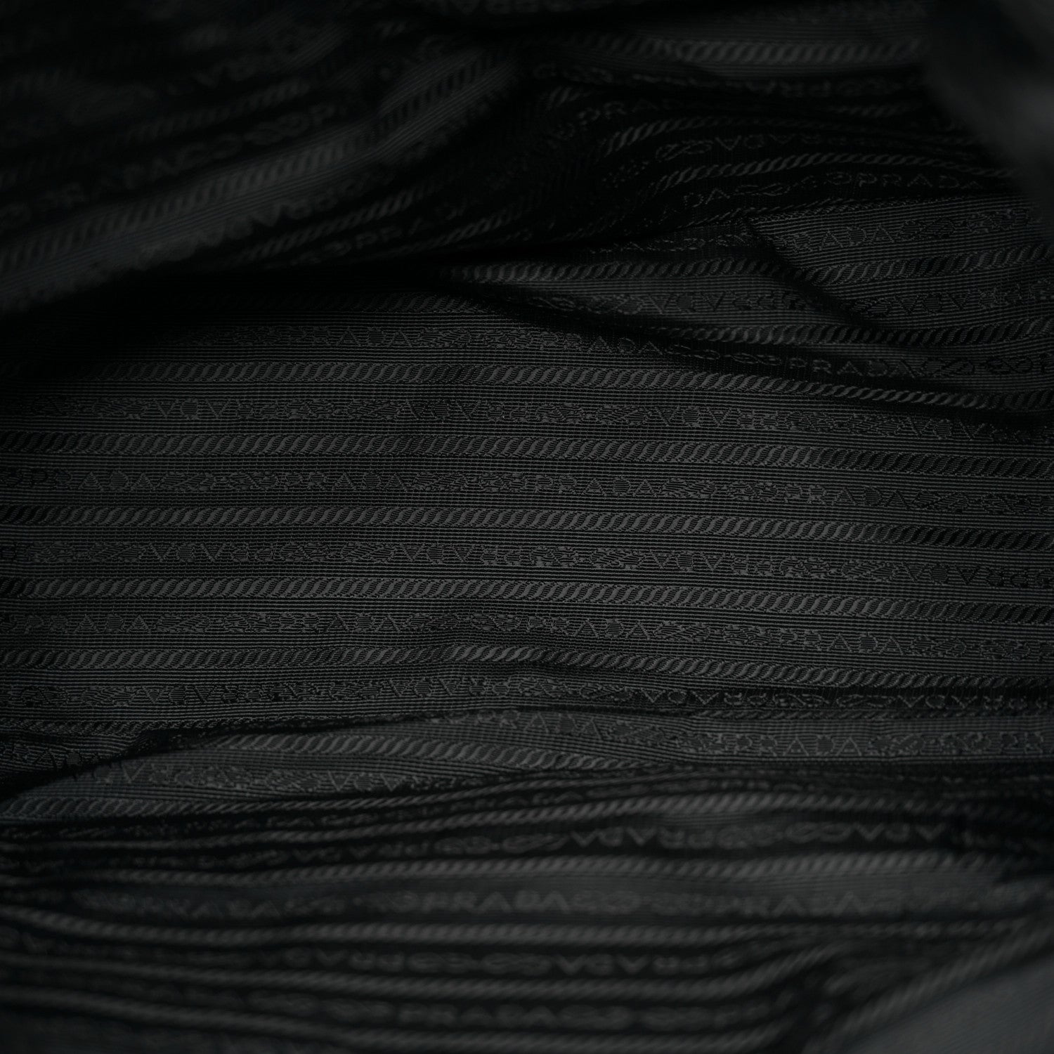 Prada Tessuto Nylon Saffiano Tote Black 6 of 17
