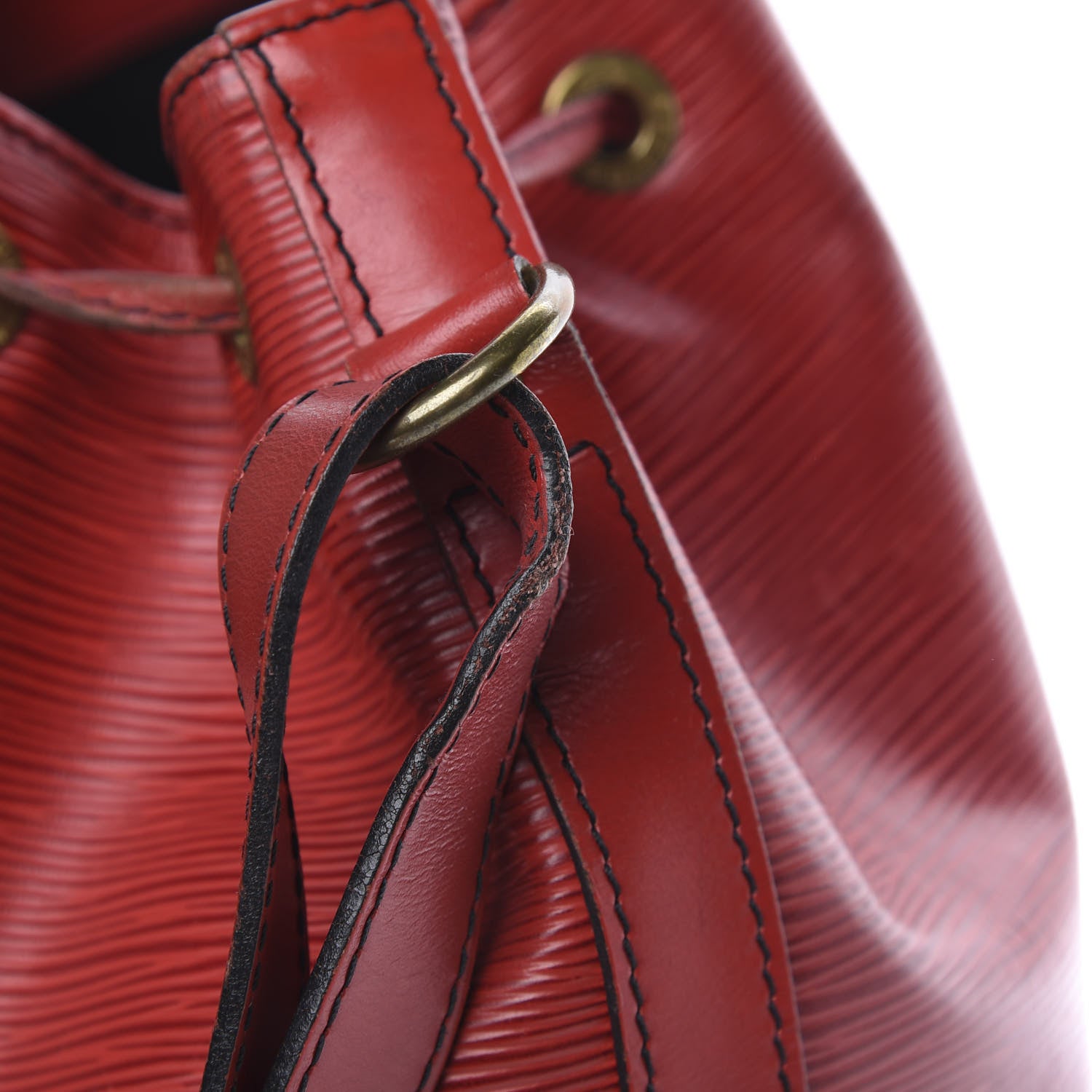 Louis Vuitton Epi Noe Castillan Red 19 of 23