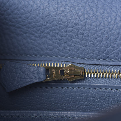 Hermes Togo Kelly Retourne 25 Azur 28 of 41