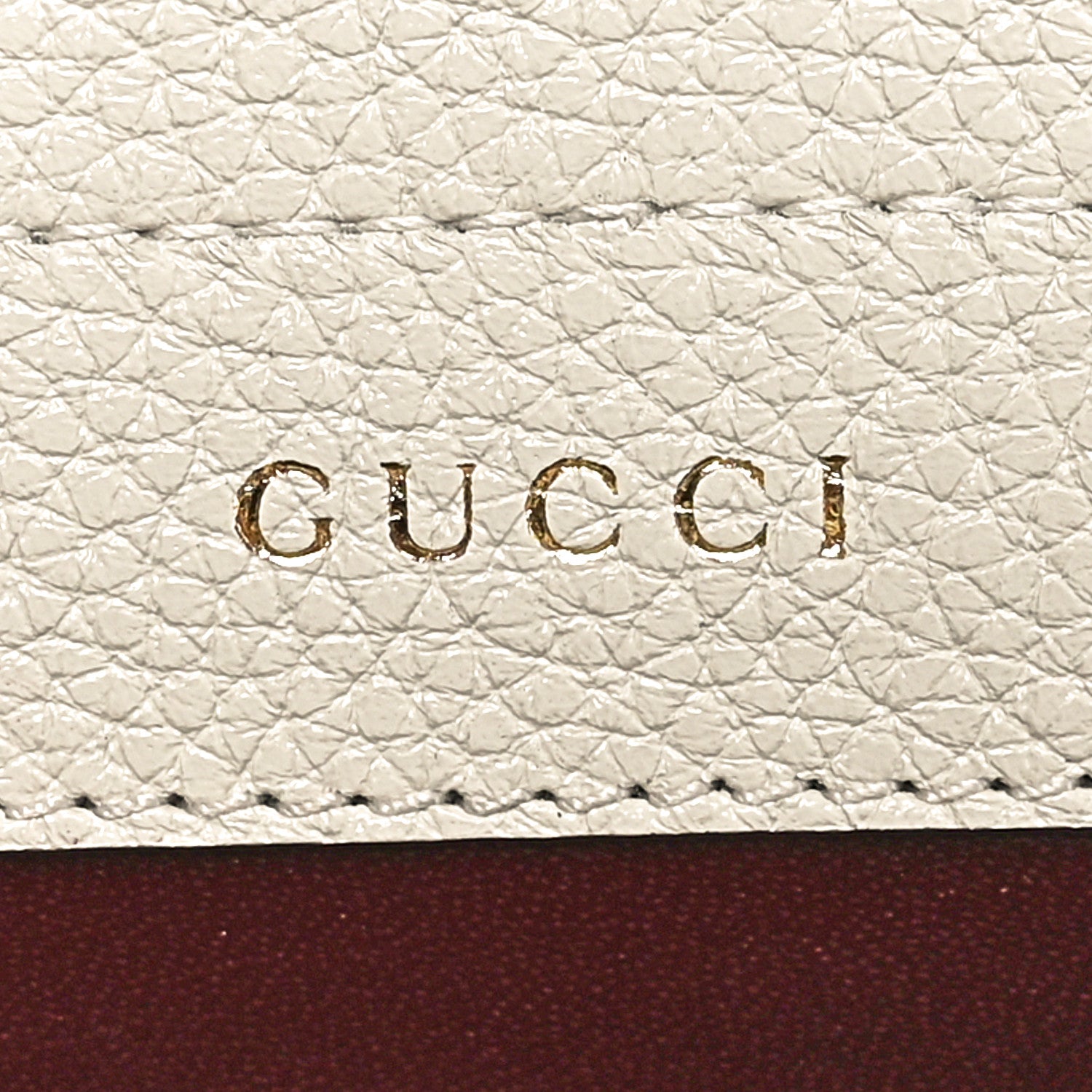 Gucci Grainy Calfskin Small Zumi Top Handle Bag Mystic White 6 of 10