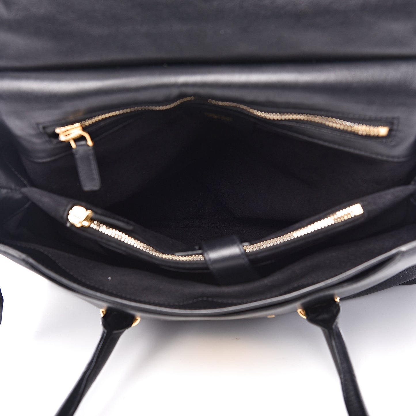 Smooth Calfskin Medium Icon Bag Black
