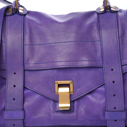 Proenza Schouler Lambskin Medium PS1 Satchel Purple Rain 8 of 15
