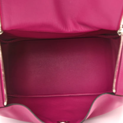 Hermes Evercolor Lindy 30 Rose Pourpre 4 of 9