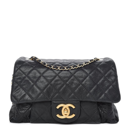 Chanel Iridescent Calfskin Quilted Small Chic Quilt Flap Black 1 of 10
