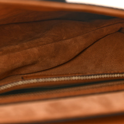 Christian Dior Grained Calfskin Saddle Bag With Strap Camello 5 of 11