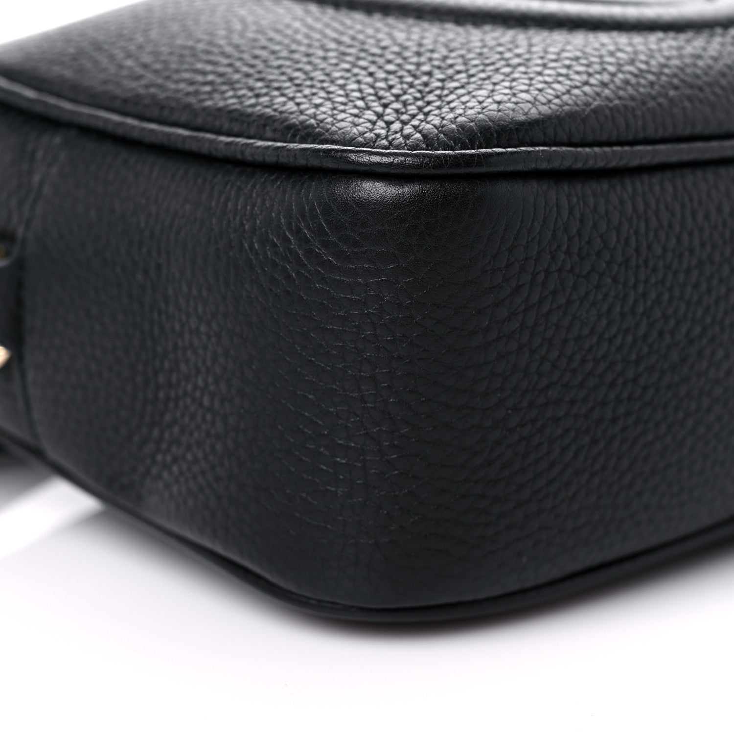 Gucci Pebbled Calfskin Small Soho Disco Bag Black 9 of 9