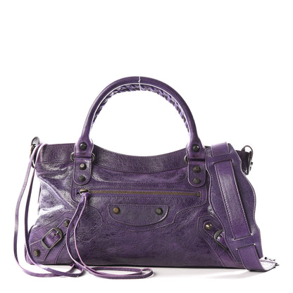 Balenciaga Agneau Classic Hardware First Raisin 1 of 9