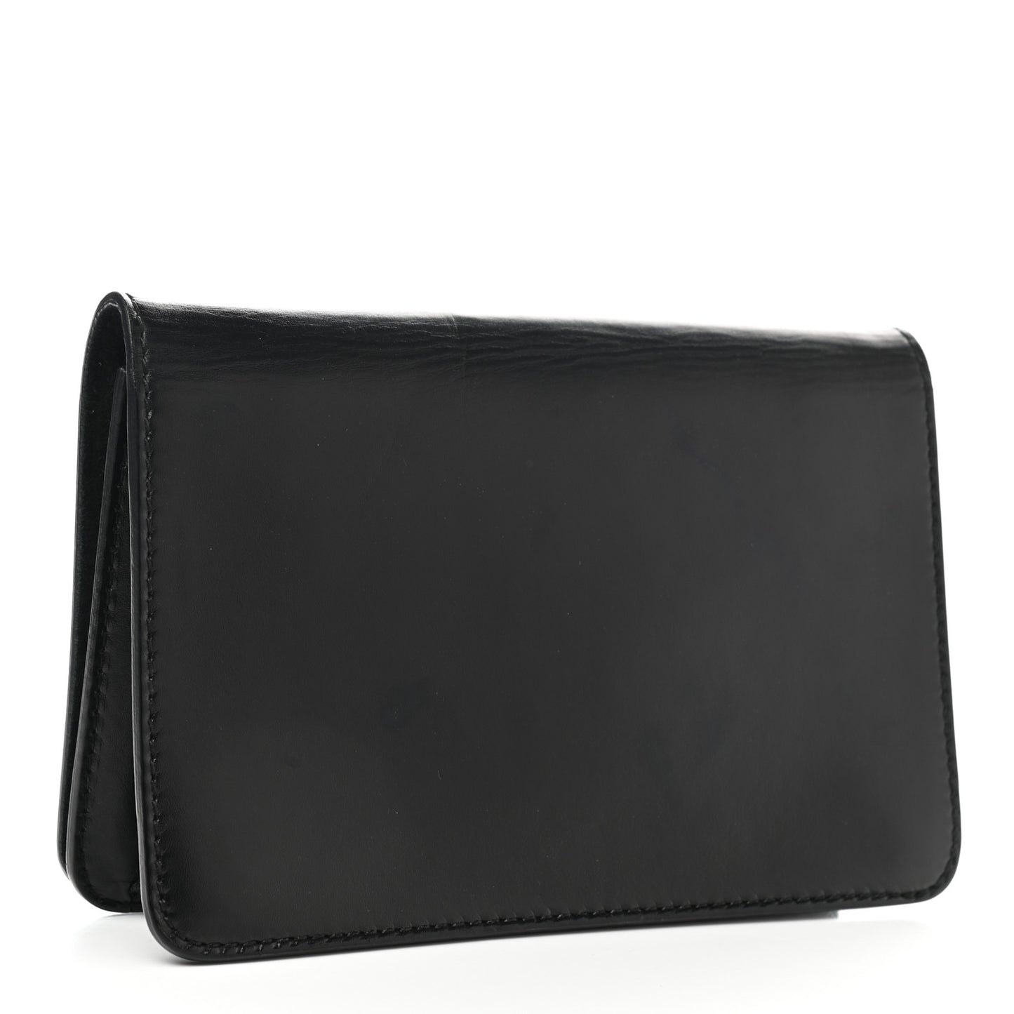 Smooth Calfskin Dio(r)evolution Flap Clutch Black