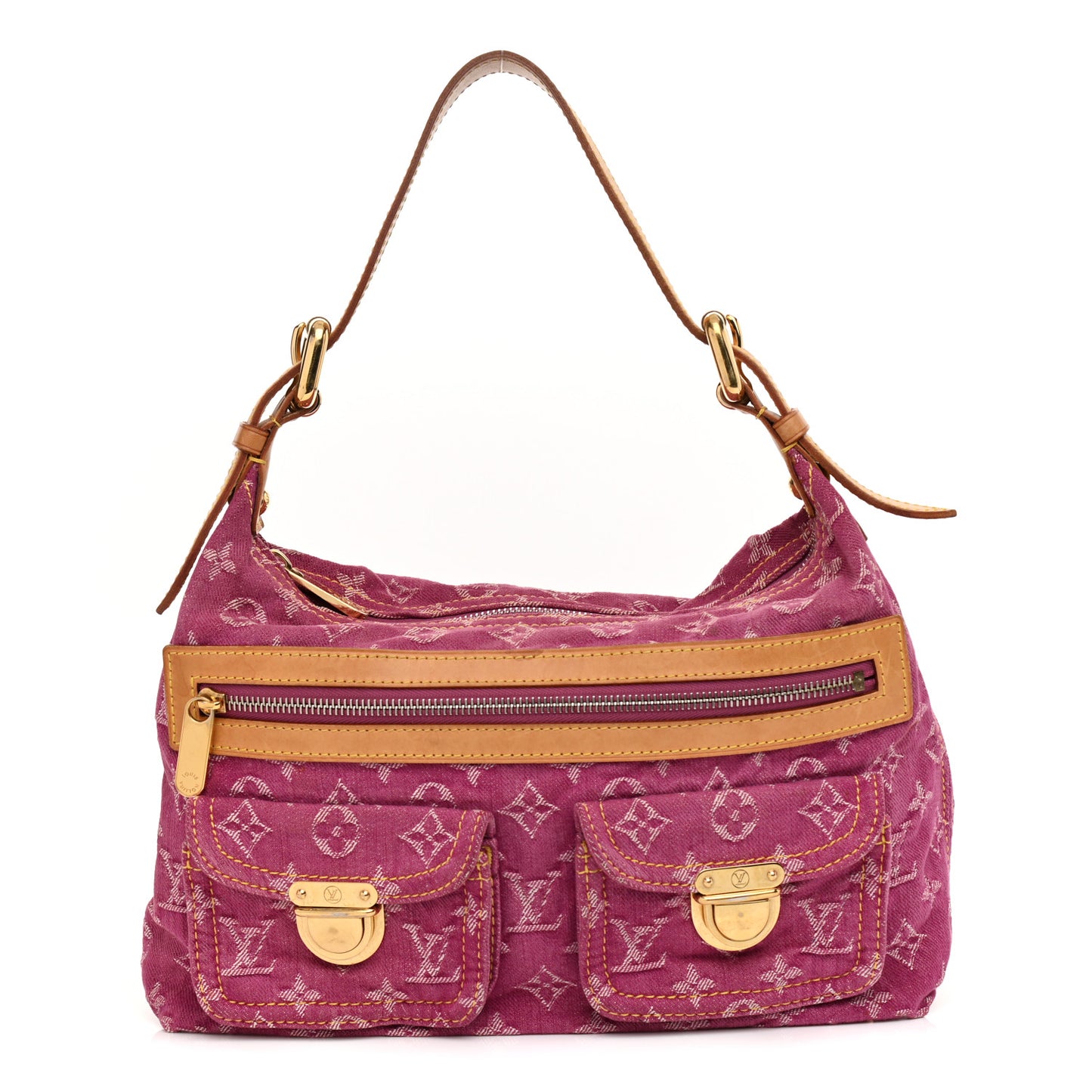 Denim Baggy PM Fuchsia