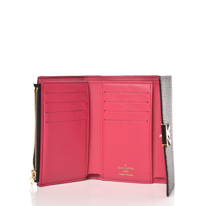 Louis Vuitton Taurillon Capucines Compact Wallet Black 5 of 7
