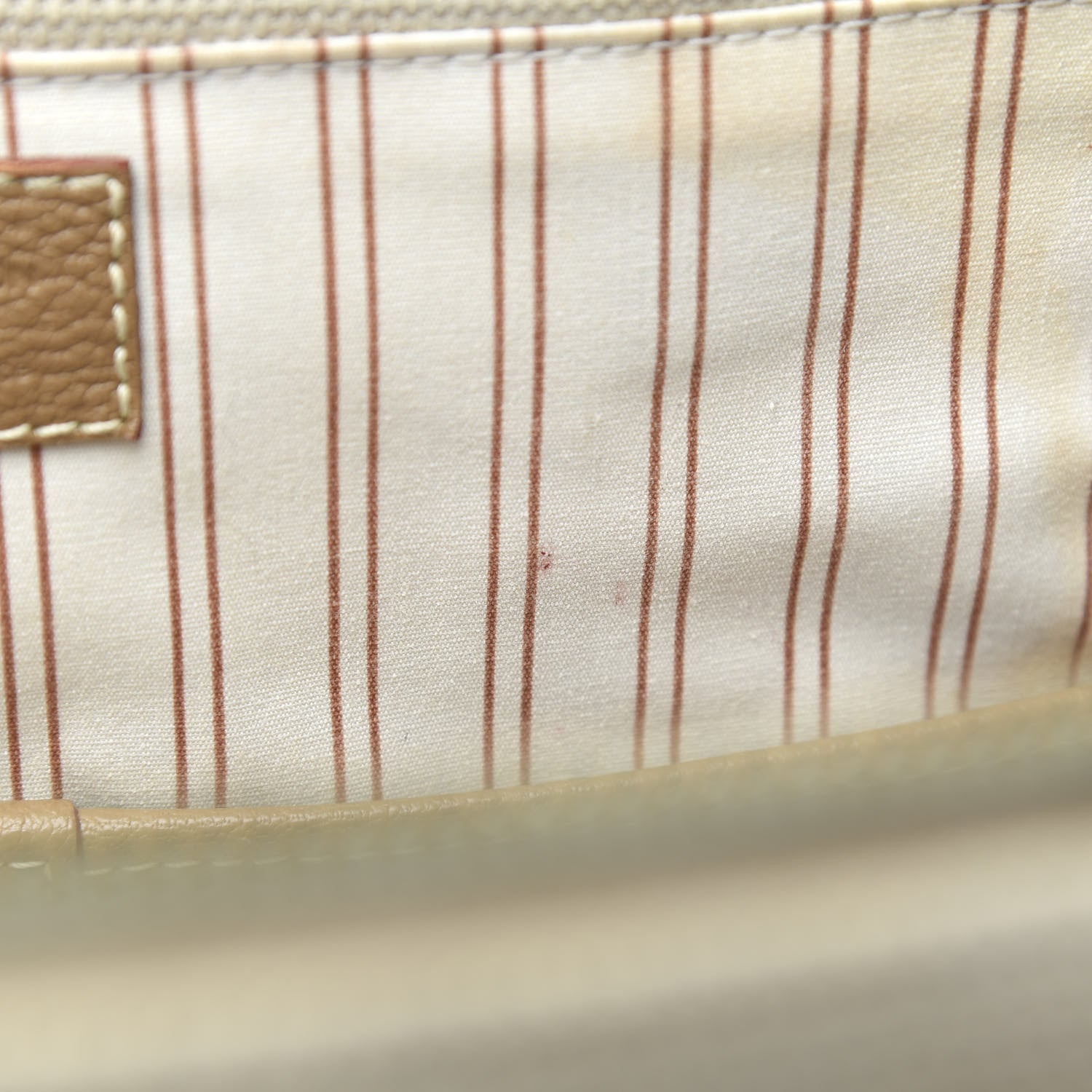 Louis Vuitton Toile Trianon Sac Neverfull Weekender 30 Beige 8 of 12